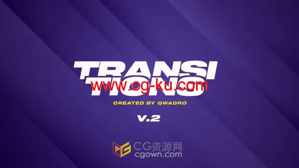14个分割过渡Split Transitions-AE转场模板的图片1