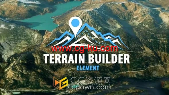AE脚本Terrain Builder Element v1.5生成真实自然环境3D地形地貌三维场景的图片1