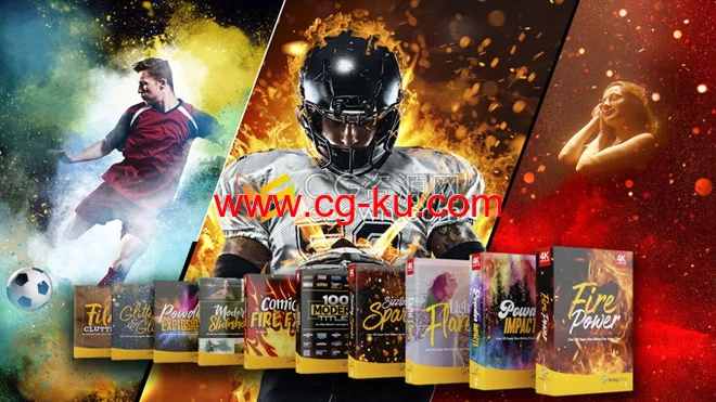 4K分辨率视频素材-100组冬季下雪场景雪花飞舞粒子特效4K视频素材的图片1