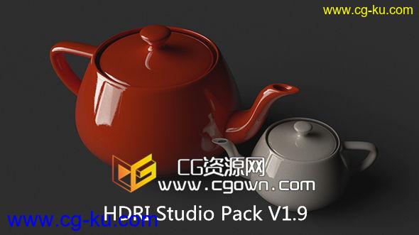 灰猩猩HDRI渲染贴图C4D预设包 Greyscalegorilla HDRI Studio v1.9的图片1