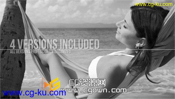 黑白 复古 怀旧 经典优雅相片展示 Videohive Photo Slideshow II AE模板的图片1