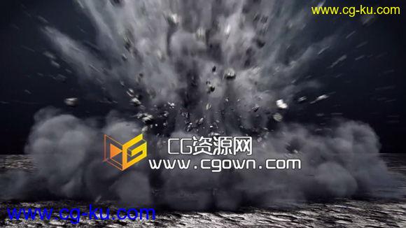 3ds Max使用Particle Flow和FumeFX插件创建地面爆炸特效教程的图片1