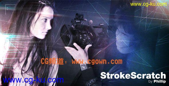 炫线转场Videohive?After?Effects?Project?-?StrokeScratch的图片1