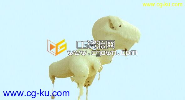 3ds Max 2014与RealFlow 2013模拟现实的熔蜡逼真效果教程的图片1