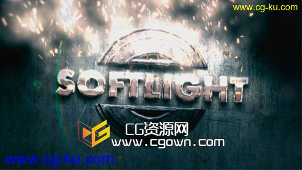 金属刺标题宣传 Videohive Metal Sting Intro AE模板的图片1