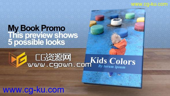 我的图书推广宣传 Videohive My Book Promotion AE模板的图片1