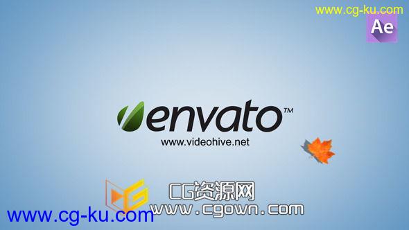 枫叶动画标志展示 Videohive Maple Leaves Ident 5308232 AE模板的图片1