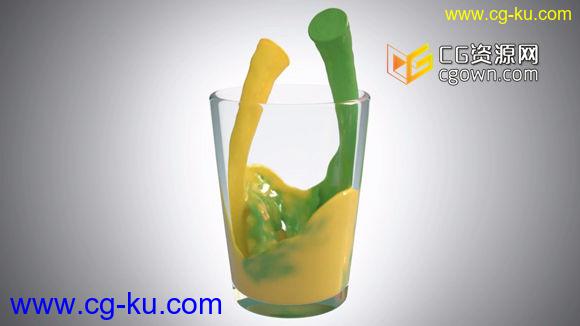 3ds Max与RealFlow制作两种液体混合效果教程的图片1