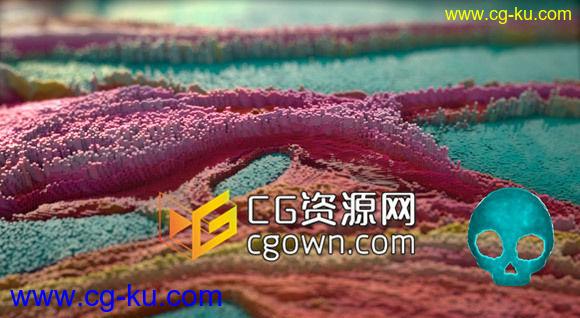 3ds Max使用粒子流Particle Flow创建抽象多彩色立方体效果教程的图片1