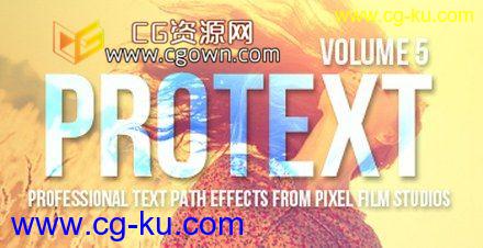 FCPX第五季动感三维文字特效插件 Pixel Film Studios Protext Vol.5 Final Cut Pro X的图片1