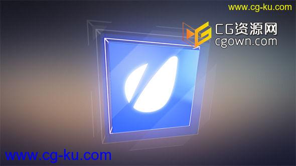 非常漂亮光泽玻璃质感电视包装字幕导条工程 Glossy 3D Cube Lower Thirds AE模板的图片1