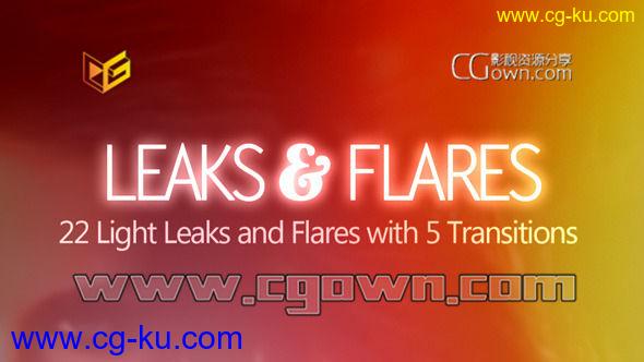 27组柔软漏光耀斑叠加转场全高清视频素材 阳光明媚 Leaks & Flares的图片1