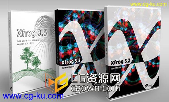 C4D插件 Greenworks XFrog v5.3 DC15012015 王牌植物树木生长动画的图片1