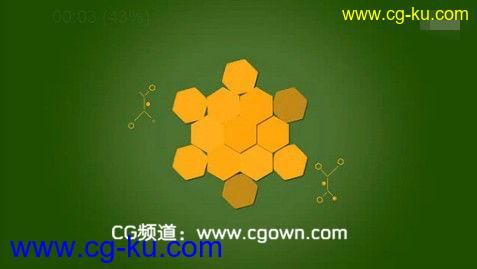 VideoHive – shape logo 3模板的图片1