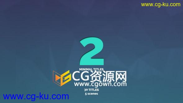 35种文字动画字幕条AE模板 企业人名介绍标题MG动画 免费下载的图片1