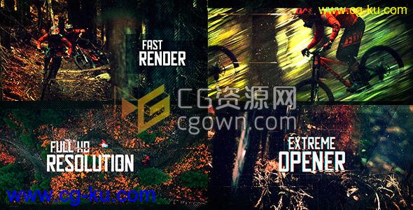 AE模板极限运动项目宣传视频越野比赛宣传片头工程 免费下载的图片1