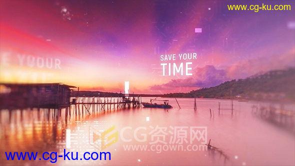 AE模板科技画面故障信号干扰图文宣传片包装制作视频工程 免费下载的图片1
