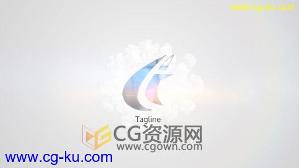AE模板4K分辨率干净简介公司标志片头企业LOGO动画工程 免费下载的图片1
