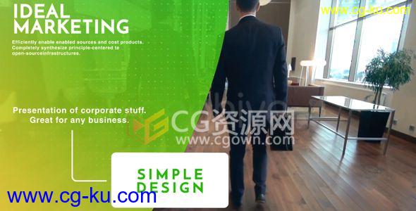 AE模板制作工程Corporate企业宣传片工业引进品牌业务包装视频 免费下载的图片1