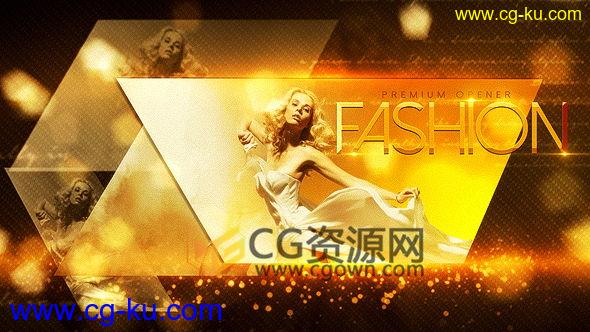 AE模板豪华时尚视频包装制作工程时装模特品牌创意片头 免费下载的图片1