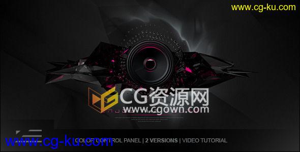 AE模板娱乐俱乐部音乐活动宣传视频黑酷设计元素工程 免费下载的图片1