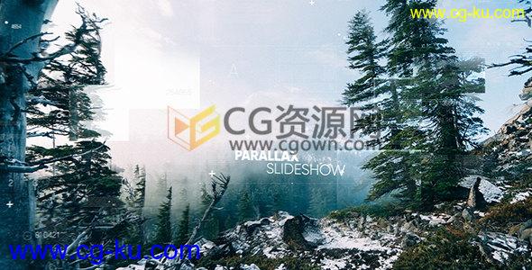 AE模板科技公司宣传片视频制作图文视差开场动画片头 免费下载的图片1