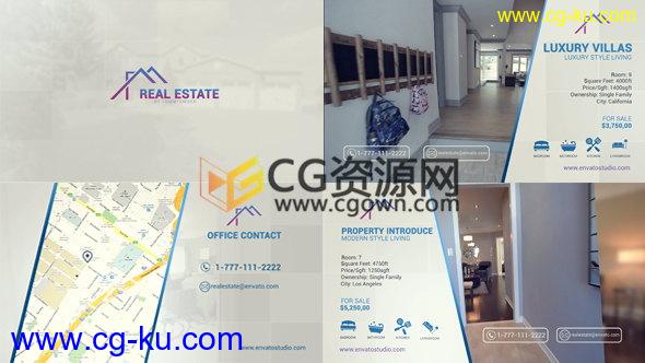 AE模板酒店公寓办公室房地产室内装修包装宣传视频制作 免费下载的图片1