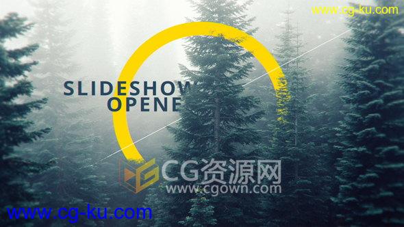 AE模板大气宣传片制作工程三维视差字幕图片展示动画效果 免费下载的图片1