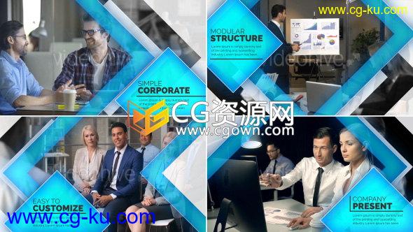 AE模板公司宣传片头包装制作企业商务会议活动产品介绍视频 免费下载的图片1