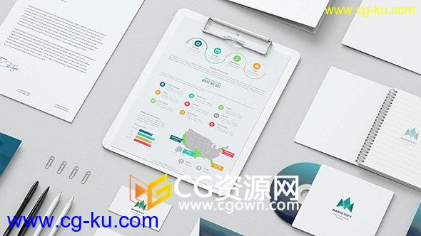 21个场景Mock-up设计或设备模型模拟视频演示动画AE模板的图片1