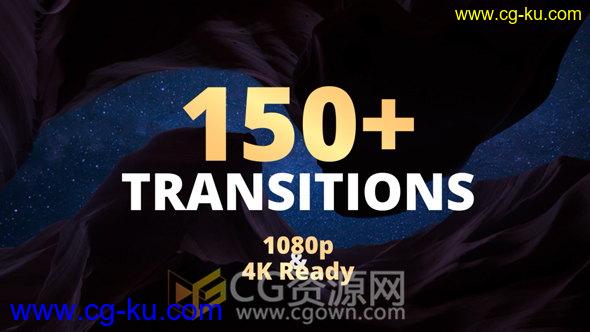 150种条状图形变化动画视频转场效果工程下载AE模板的图片1