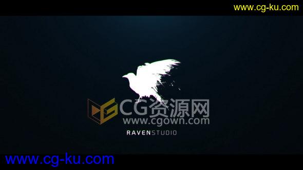 4K分辨率片头抽象失真故障标志LOGO动画制作工程-AE模板下载的图片1