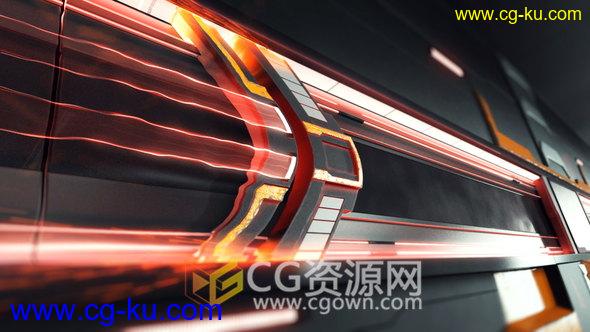 3D体育频道包装片头棒球足球篮球十佳进球过渡转场-AE模板下载的图片1