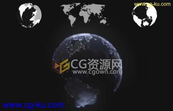 300多HUD全息高科技科幻UI图形动画效果素材-AE模板工程的图片1