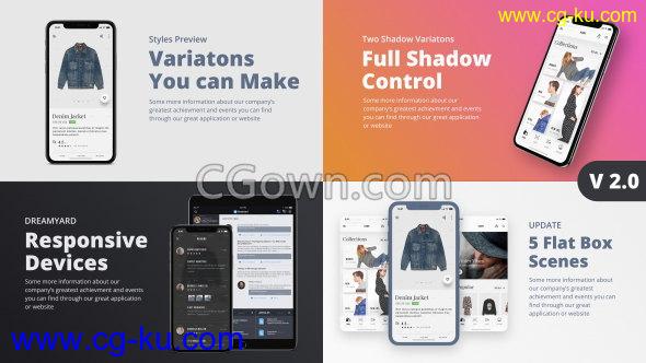 制作iPhoneXs手机APP应用商品促销展示宣传视频动画-AE模板下载的图片1