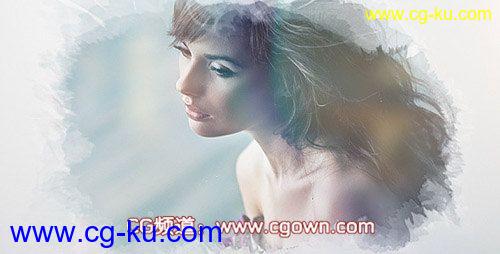 VideoHive-AE模板- ink reveal水墨效果的图片1