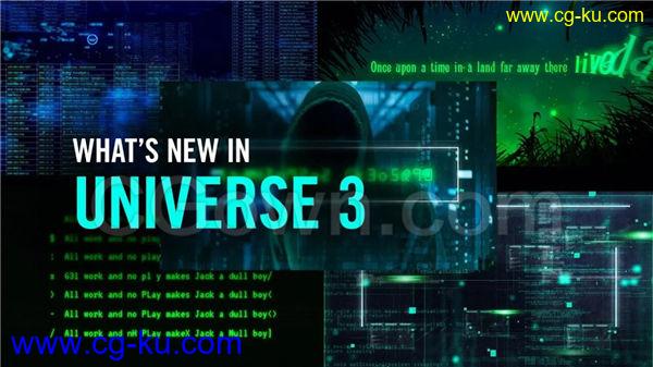 Red Giant Universe 3插件新功能视频教程讲解下载的图片1