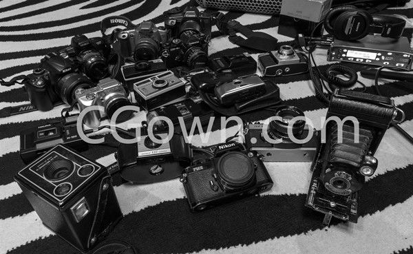 20个不同品牌单反相机快门声音库WAV无损音效素材下载的图片1