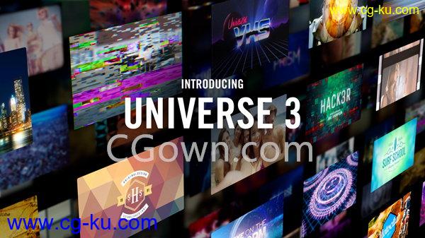 FCPX版本插件Universe 3.0.2破解视觉特效与转场包下载的图片1