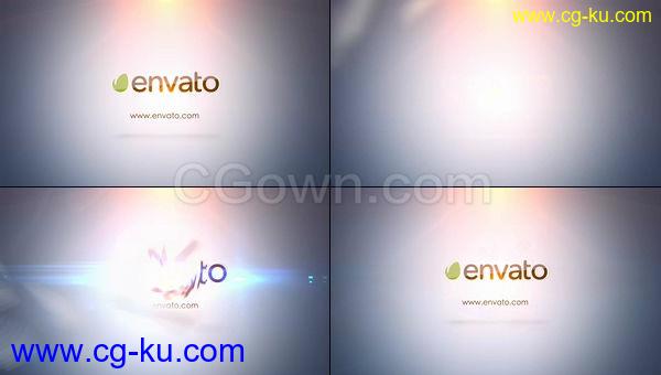 3种商务企业LOGO动画明亮简洁光效标志片头视频-Motion模板下载的图片1