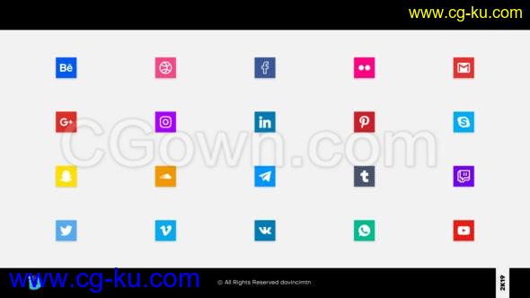 4K超高清现代简约动感标题动画PR工程-AE模板下载的图片1