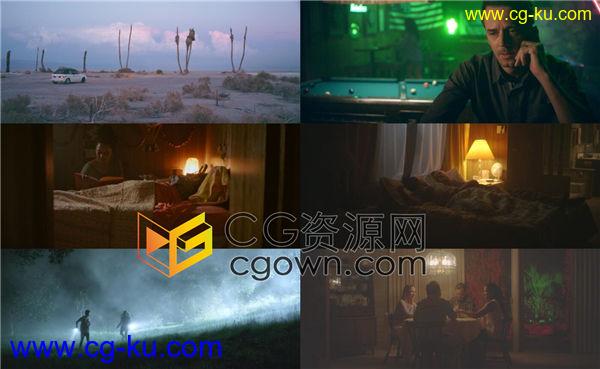 50组cube调色LUTs预设黑暗弱光夜晚环境视频校色FCPX/PR/PS/AE/达芬奇的图片1
