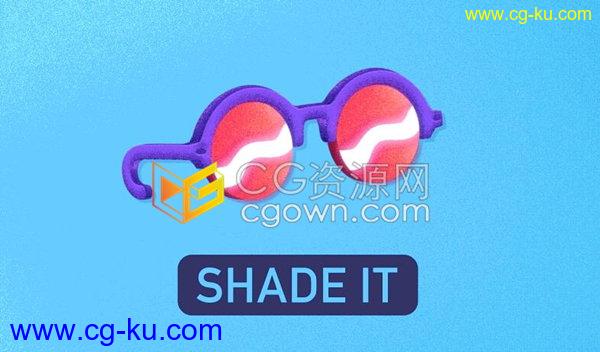 Shade It v1.1 AE脚本制作画面噪波颗粒感阴影卡通纹理效果的图片1