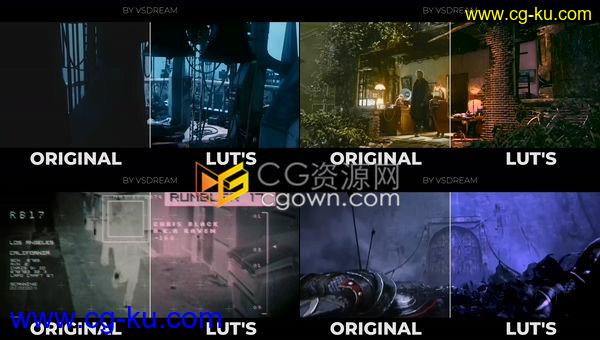 15组高质量电影级LUTs明亮饱和调色预设CUBE含使用教程AE/PR/PS/FCPX/达芬奇使用的图片1