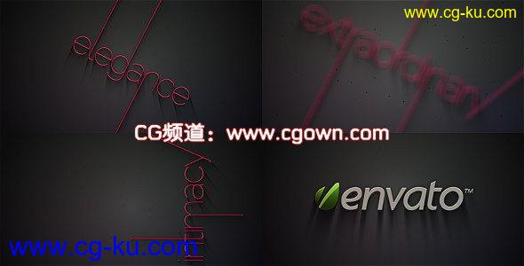 Videohive Thin Grower AE模板的图片1