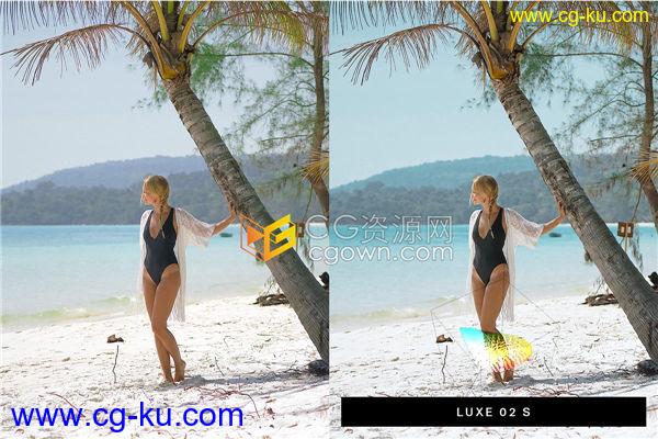 50种时尚旅行摄影淡入淡出到浅色电影风格Lightroom预设LUTs的图片1