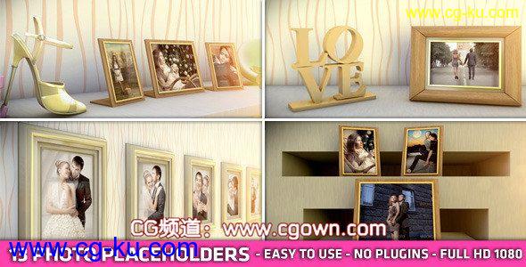 AE模板-浪漫相册Romantic Frames videohive的图片1