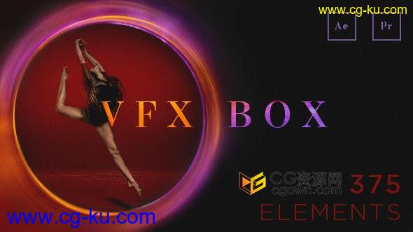 225个烟雾散景漏光火花视频素材100种LUTS调色预设50种转场动画视觉特效元素AE预设包的图片1