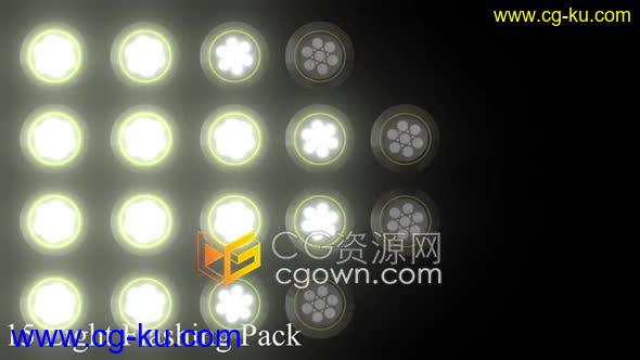 15组4K闪光灯舞台音乐晚会派对循环背景VJ视频素材免费下载的图片1