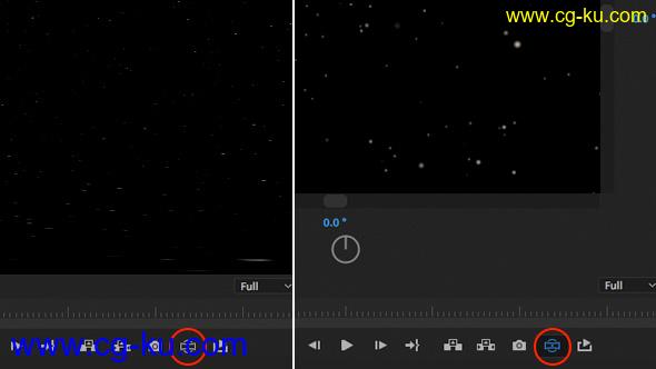 12组4K灰尘粉末尘埃粒子全景VR-360°视频素材包带立体StereoScopic 3D并排等边镜头的图片2